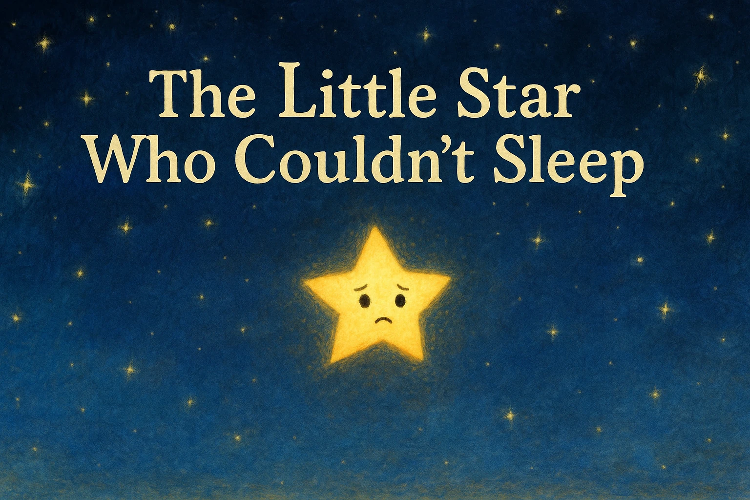 The Little Star Who Couldn't Sleep