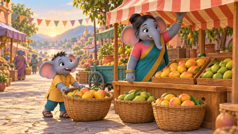 Kavi's Market Morning